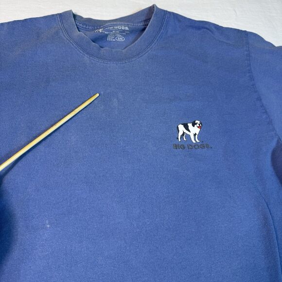 Big Dogs Blue "Do I Look Like A F*** People Person"  Funny T Shirt S/M Read Flaw - Picture 8 of 10